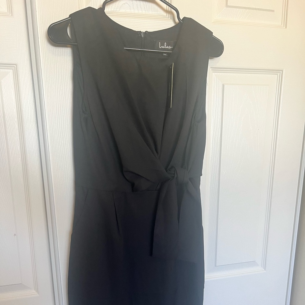 Lulus black dress